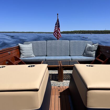 1960 Chris Craft Sea Chief - complete reupholstery