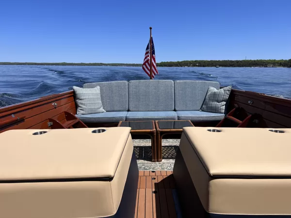 1960 Chris Craft Sea Chief - complete reupholstery