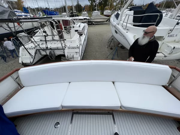 New Seating 1968 Chris Craft Roamer