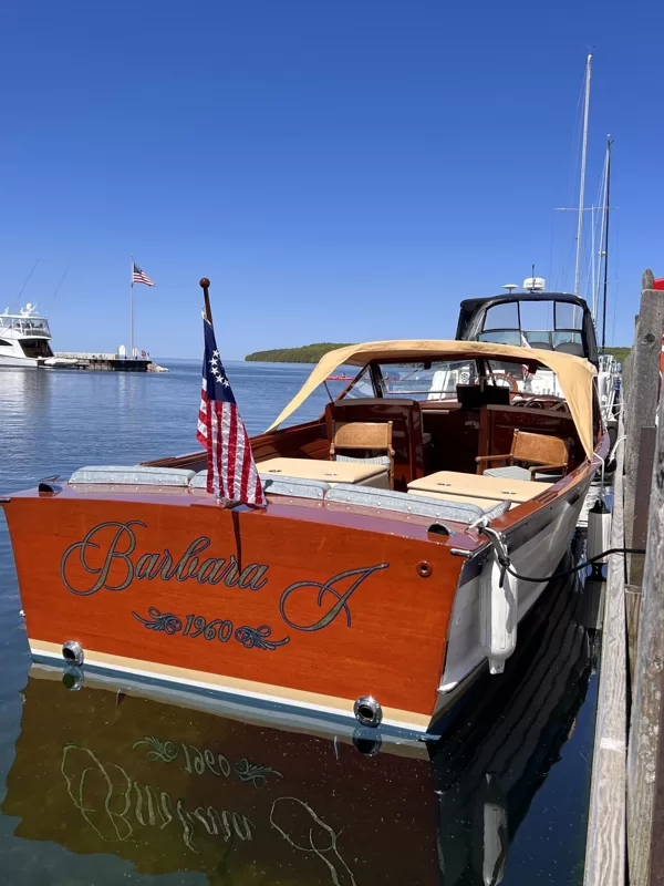 1960 Chris Craft Sea Chief - complete reupholstery
