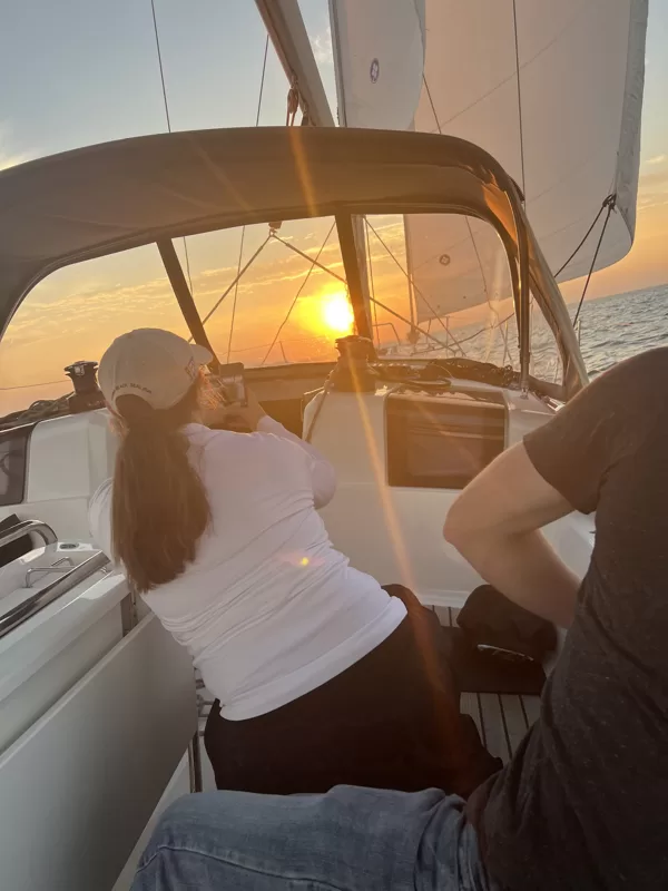 Dodger on Jeanneau 389